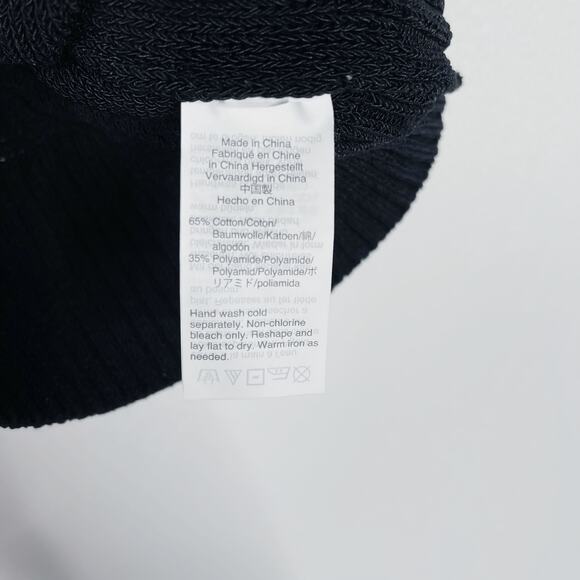 J Crew Point Sur Black XXSmall 2XS Knit Tank Sweater with Wood Bead Detail Top - Picture 9 of 12